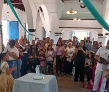 En el marco de los 138 años del cumpleaños del Inmaculado Corazón de María, la parroquia Sabaneta se vistió de fiesta espiritual.