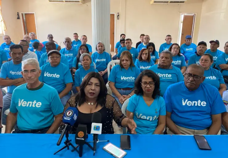 Este viernes, la coordinadora estadal de Vente Falcón, Yanira León, anunció que la organización política Vente Venezuela cumple 14 años.