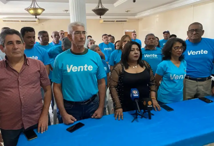 Este viernes, la coordinadora estadal de Vente Falcón, Yanira León, anunció que la organización política Vente Venezuela cumple 14 años.