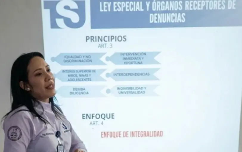 Como parte de la ruta formativa se desarrolló una nueva jornada dirigida a los organismos receptores de denuncias de violencia de género.