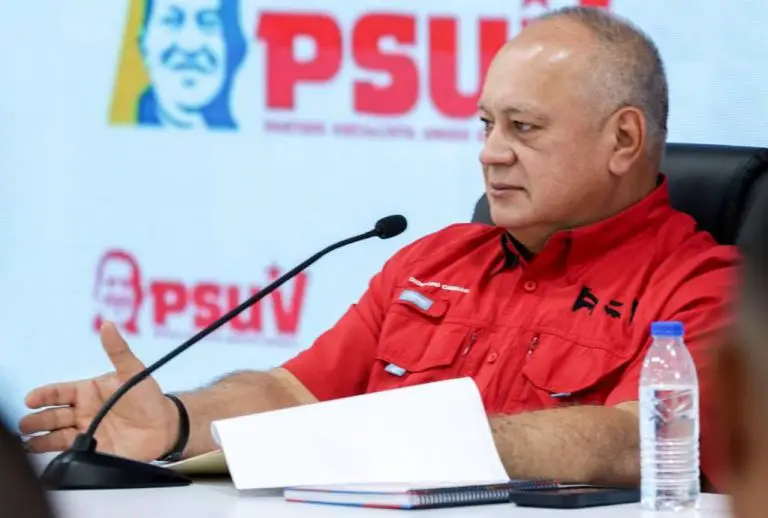 Diosdado Cabello niega contactos con María Corina y descarta negociaciones