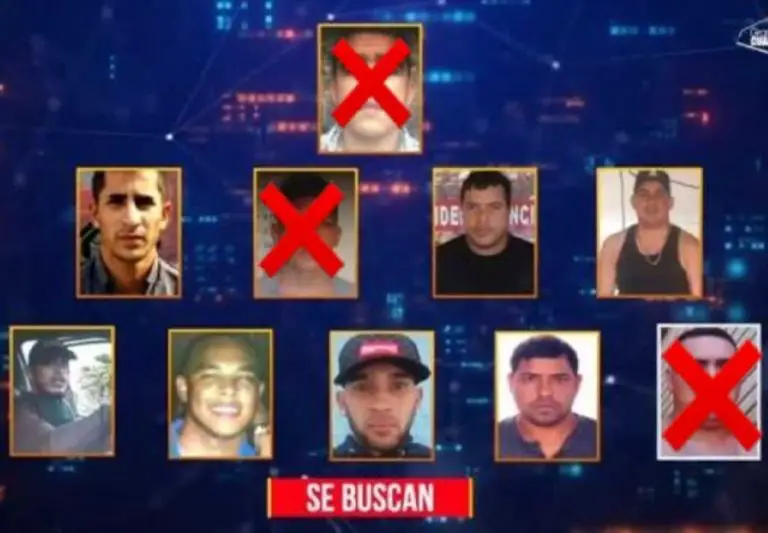 Tras muerte del «Niño Guerrero» estos son los delincuentes más buscados
