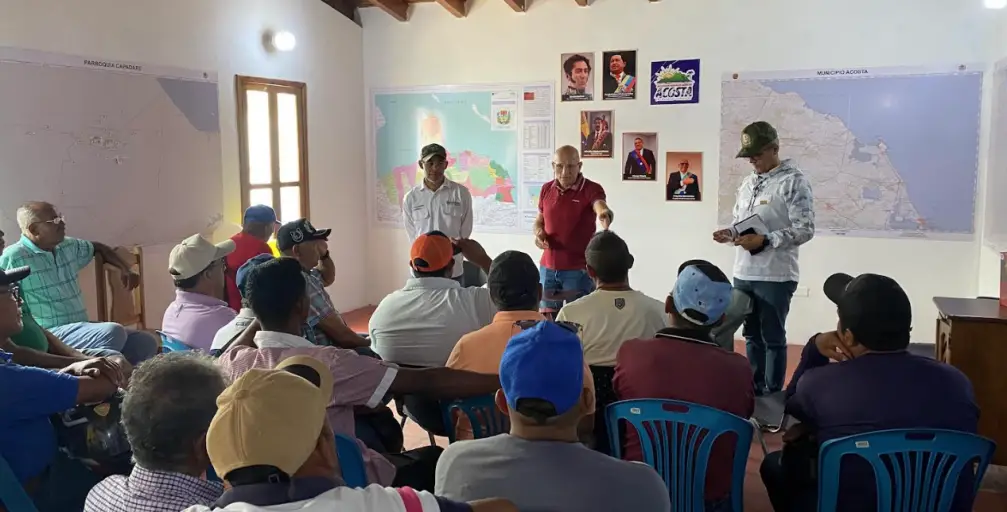 Se llevó a cabo en Acosta una reunión de organización, seguimiento y control de cara al primer Ciclo de Vacunación contra la Fiebre Aftosa.