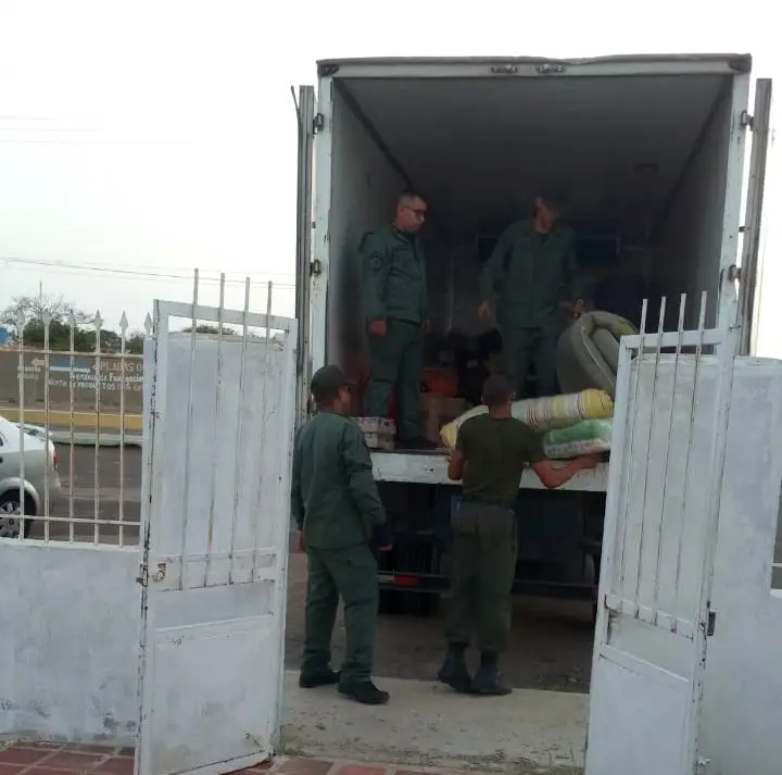 CNP Paraguaná realizó primera entrega de insumos para afectados por los terremotos