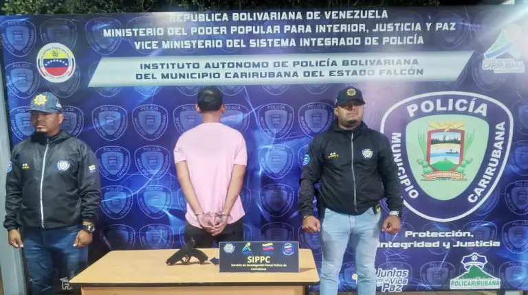 Detenido por amenaza a la vida en Carirubana