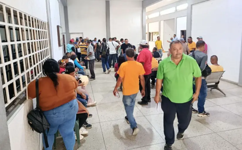 Este viernes, la dirección estadal del Ministerio de Transporte llevó a cabo una jornada de bancarización para atender a transportistas