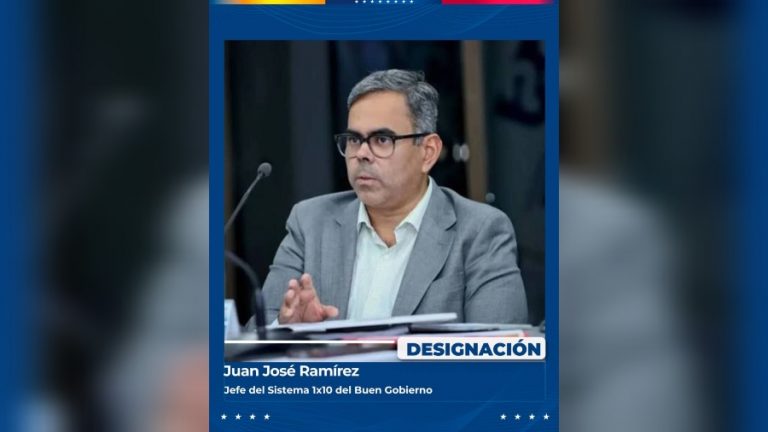 Designan a Juan José Ramírez como nuevo jefe del Sistema 1×10 del Buen Gobierno
