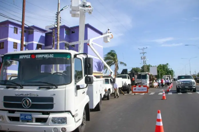 Un plan de mantenimiento mayor de circuitos eléctricos priorizados de Paraguaná se desarrolla en el estado Falcón.