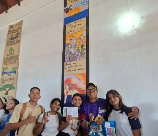 La cuarta edición del festival de pintura infantil "Descubriendo Nuevos Talentos" del municipio Colina se apuntó una gala de lujo.