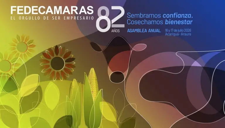 82.ª Asamblea Anual de Fedecámaras se realizará el 16 y 17 de julio