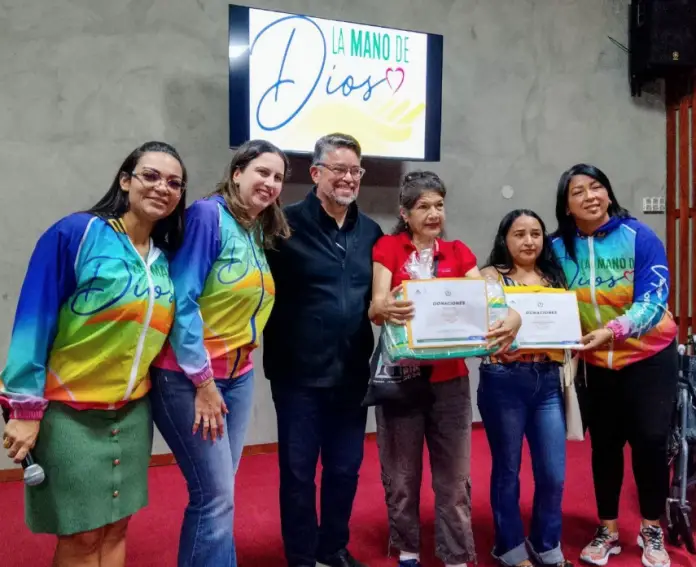Más de 60 personas procedentes de 14 municipios de la entidad resultaron beneficiadas con “La Mano de Dios”.