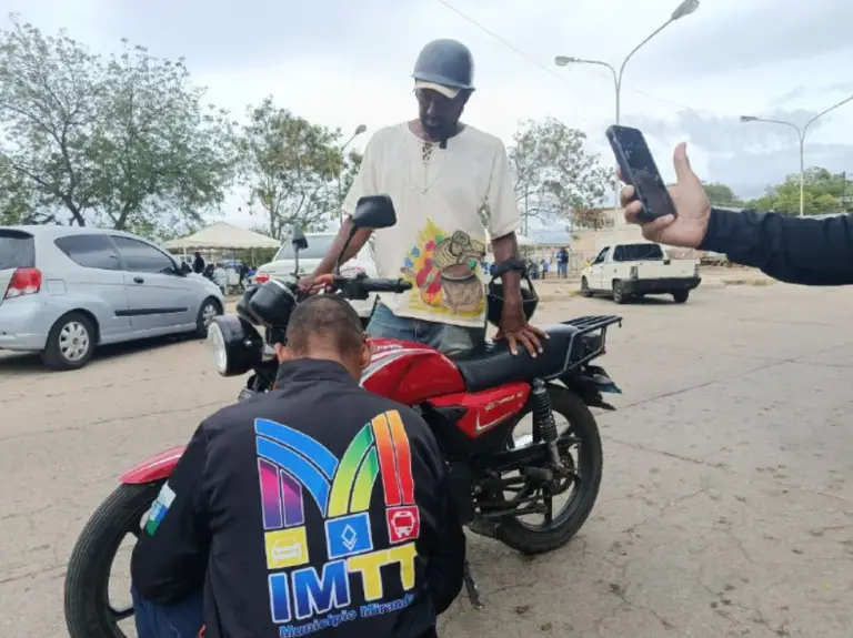 Inicia proceso de censo, revisión y registro de las motos en Miranda