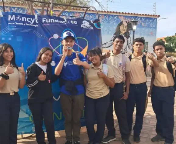 La delegación falconiana de 13 jóvenes investigadores regresaron de las II Olimpiadas Venezolanas de Astronomía.