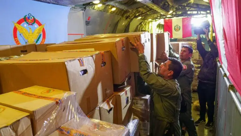 Perú envía a Venezuela 14 toneladas de ayuda humanitaria (FOTOS)