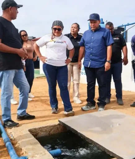 Un recorrido de evaluación de la planta desalinizadora se llevó a cabo por las vocerías de la comuna Juramento del Monte Sacro.