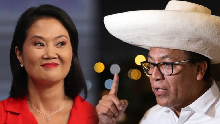 Fujimori y Sánchez disputan voto a voto la presidencia en Perú