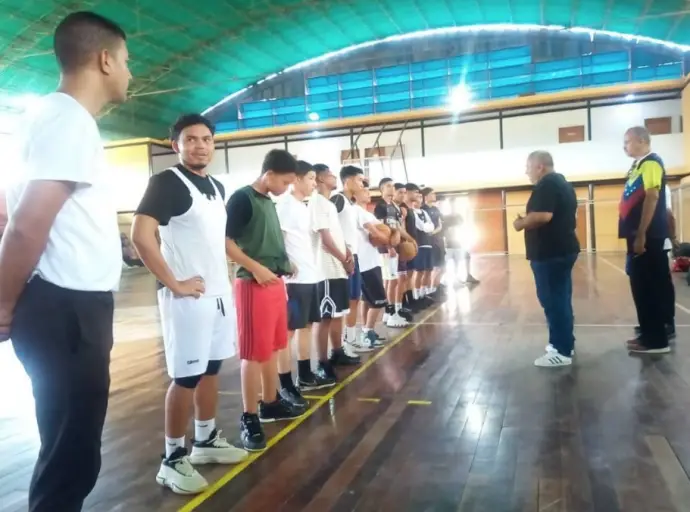 En el Gimnasio Cubierto Antonio “Caballito” Rosillo, se llevó a cabo un encuentro deportivo entre la UPTAG y la ETIN "Maestra Silvia Ventura"