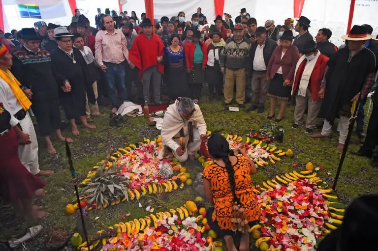 Por estas exigencias protesta la comunidad indígena de Ecuador