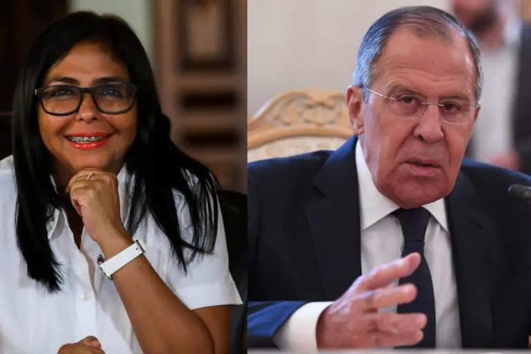 Serguéi Lavrov se reunirá con Delcy Rodríguez en San Petersburgo