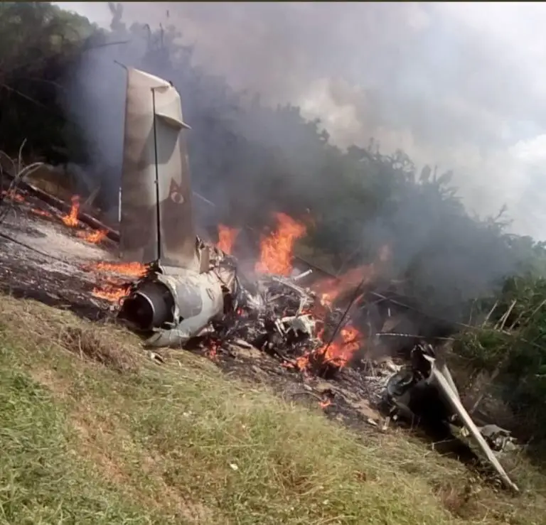 Cae avioneta de las FANB en el estado Zulia