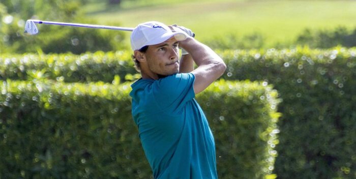 Rafa Nadal: Quinto en el campeonato de golf de Baleares