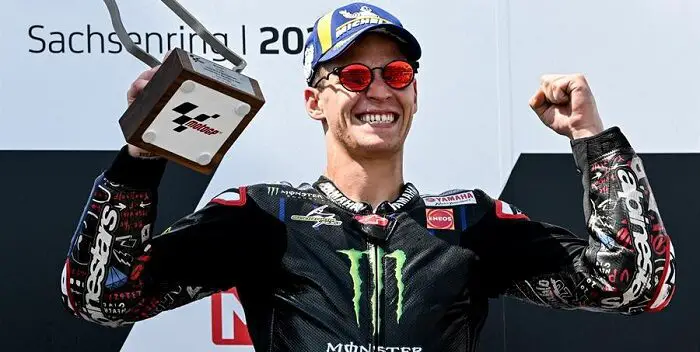 Quartararo se escapa en MotoGP con triunfo en Alemania