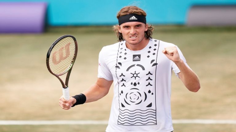 Tsitsipas derrotó a Bautista y se coronó rey del césped en Mallorca