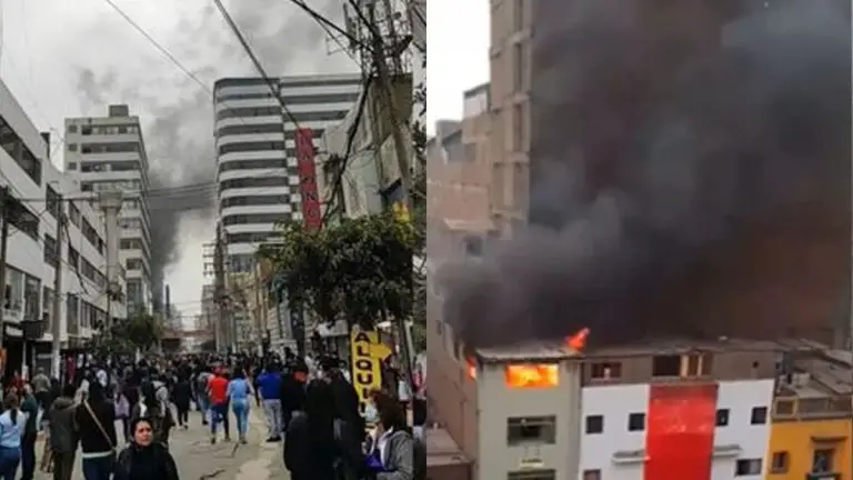 Mueren asfixiados tres venezolanos en un incendio en Perú