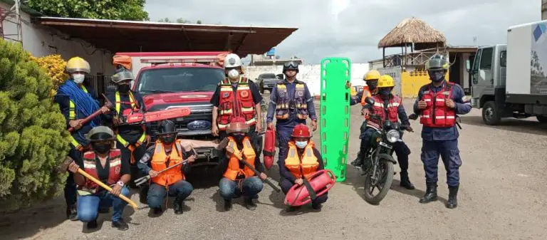 En Tucacas el ciclón mantiene en vigilancia a los bomberos