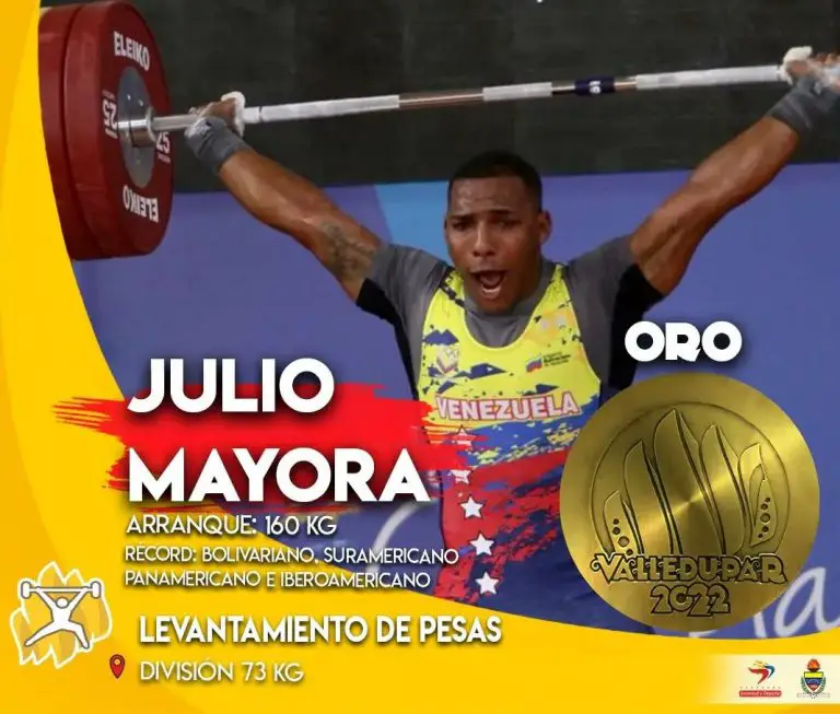 Julio Mayora impone récord en Valledupar