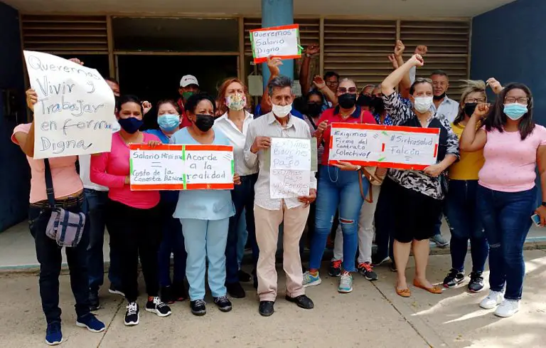 Sector salud falconiano se suma a protesta nacional