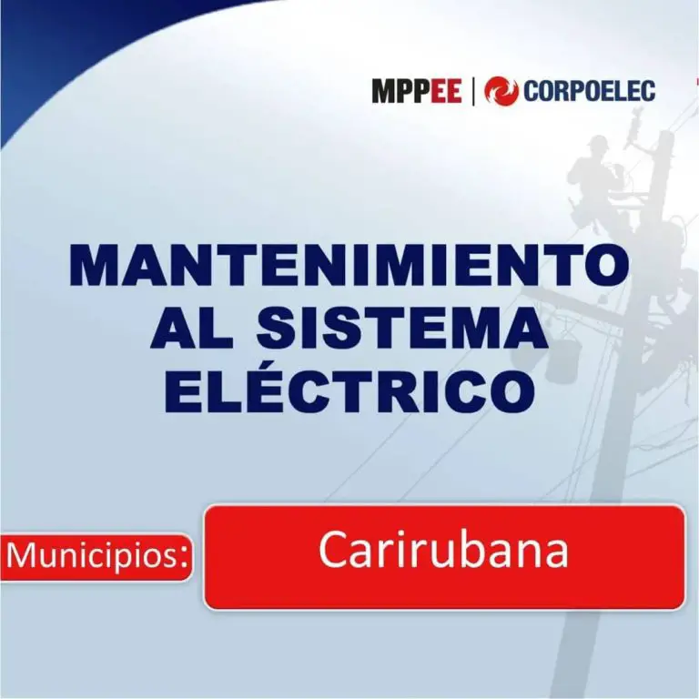 Hay corte de energía eléctrica en estos sectores