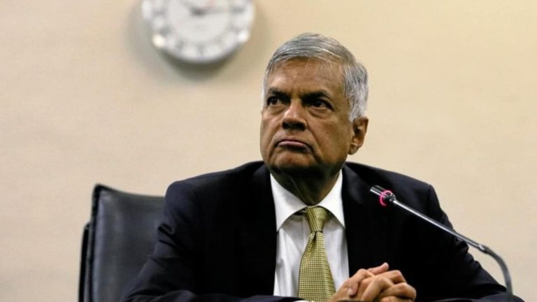 El primer ministro de Sri Lanka