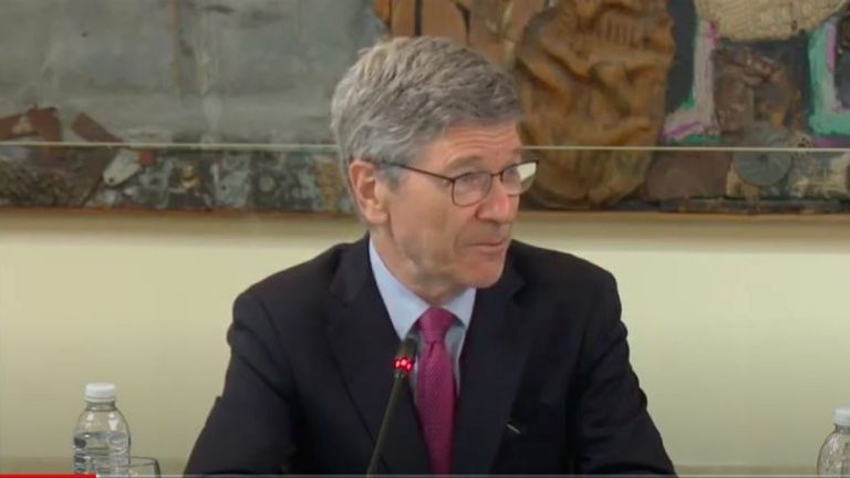 Jeffrey Sachs, economista norteamericano