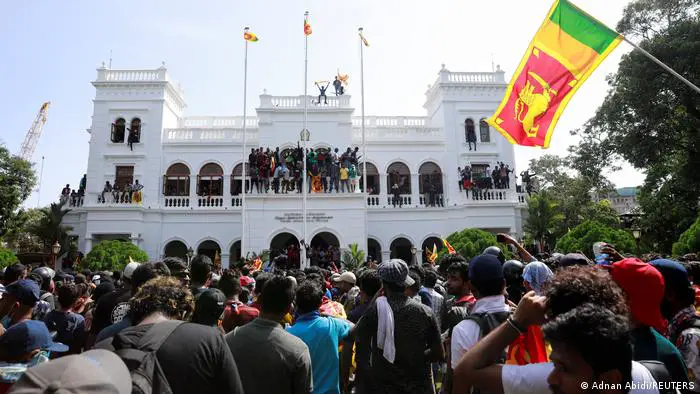 Desde hace tres meses, Sri Lanka vive fuertes protestas por la crisis económica en el país