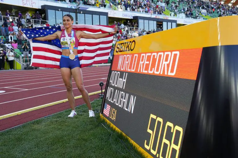 Sydney McLaughlin lo hizo otra vez