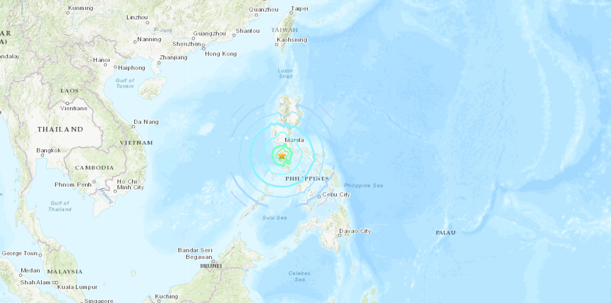 Última hora| Terremoto de magnitud 7,3 provoca una evacuación masiva en Filipinas