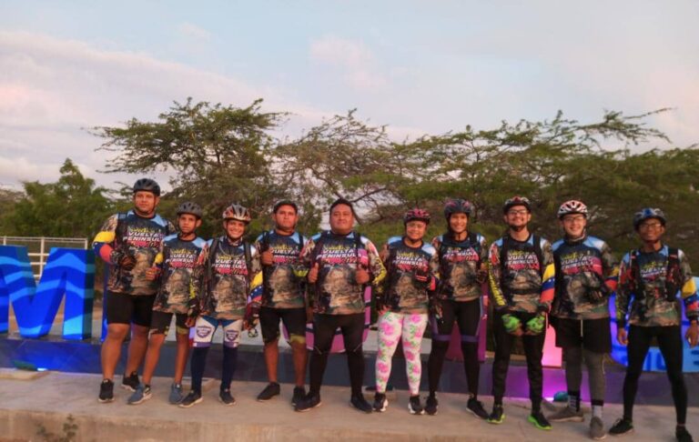 10 ciclistas le dieron la vuelta a Paraguaná
