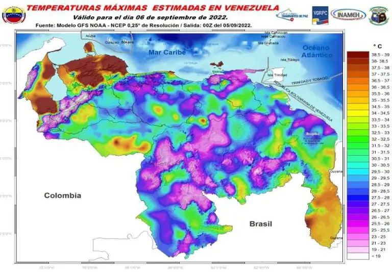 Sigue el calor, Inameh prevé temperaturas de hasta 39 grados en Falcón