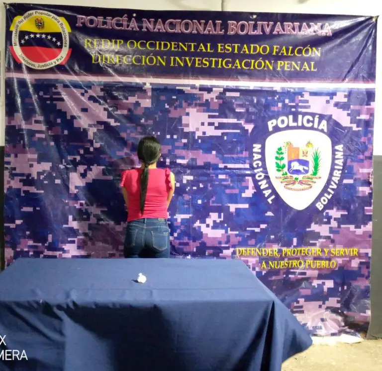 Detenida mujer en Coro con droga