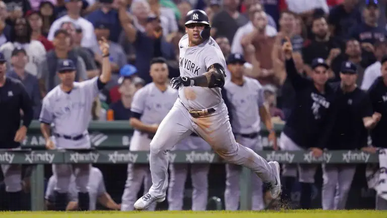 Gleyber Torres anotó una de las cinco de los Yanquis