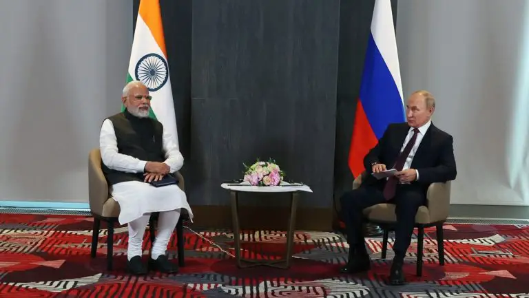 De esto hablaron Putin y su homólogo de India Narendra Modi