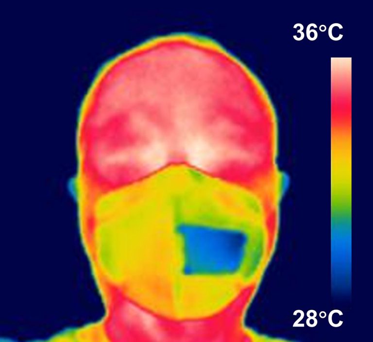 Mascarilla detecta a personas infectadas