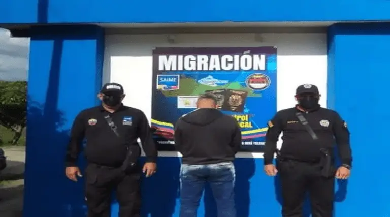 Policía Migratoria captura a homicida en frontera