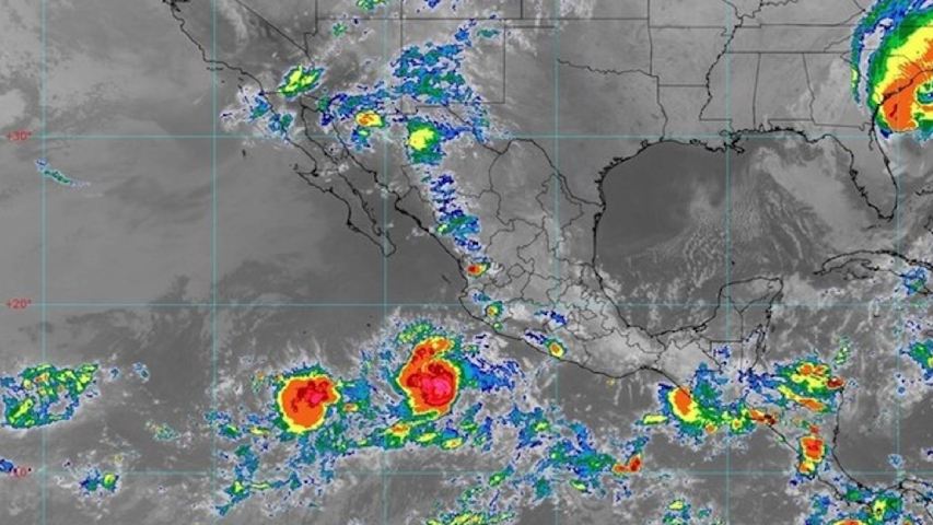 Orlene toca tierra como huracán categoría 1 en México