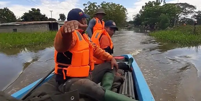Protección Civil desplegado en Zulia tras inundaciones por la lluvia