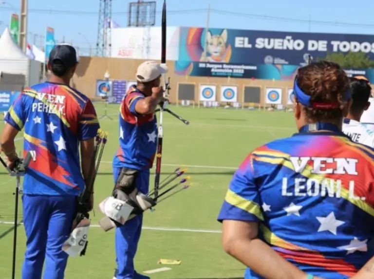 Venezuela conquistó medalla de bronce en tiro con arco en los juegos suramericanos Asunción 2022