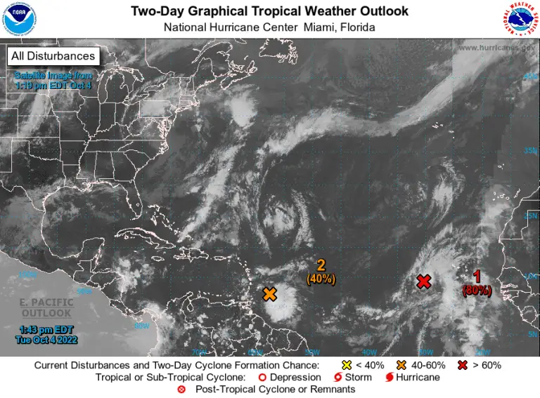 Inameh mantiene observación sobre la onda tropical 41 