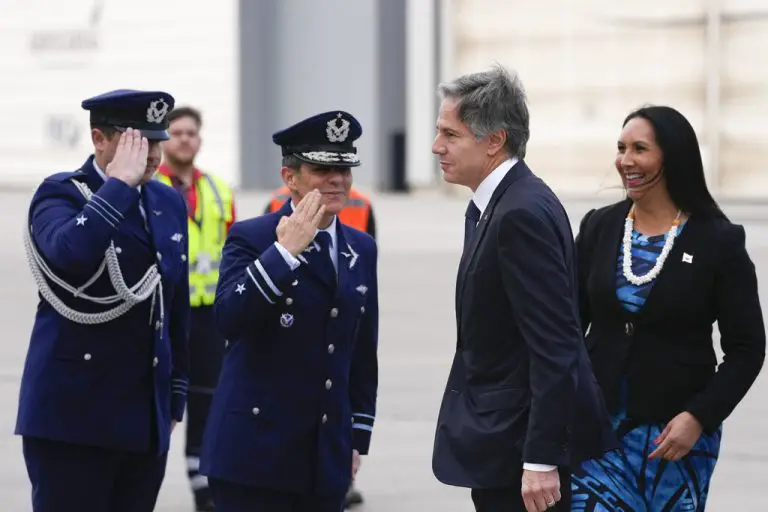 Blinken llegó a Chile