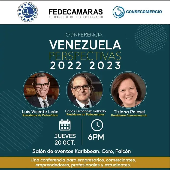 Nueva fecha para la conferencia Venezuela perspectivas 2022-2023
